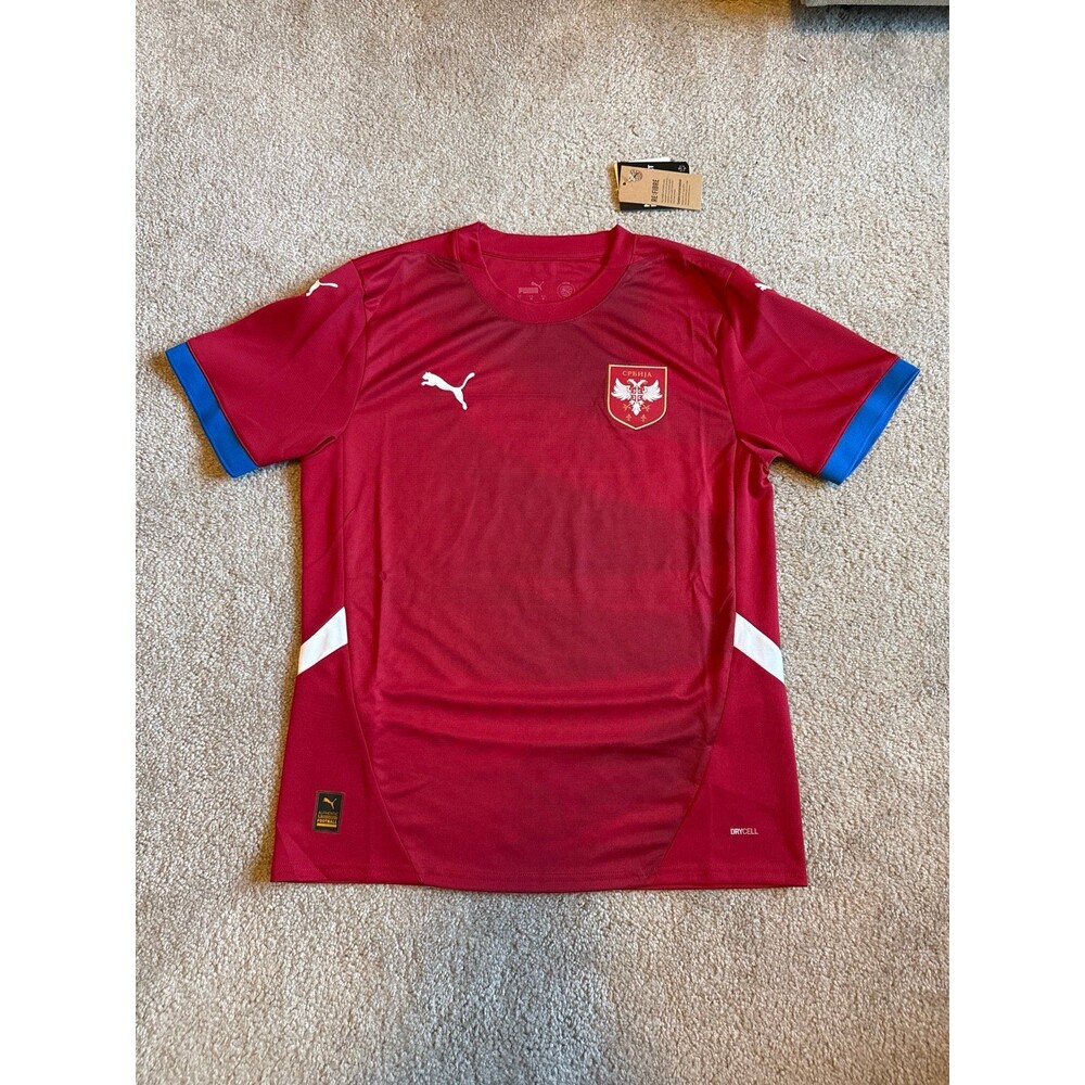 Serbia Puma NWT Men’s Soccer Jersey Size Medium